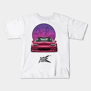 MAZDA MIATA NB STANCED PINK Kids T-Shirt